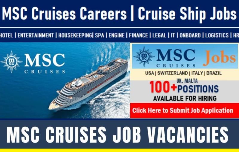 MSC Crociere Italia! Posti disponibili in Diverse Aree su Crociere di Lusso