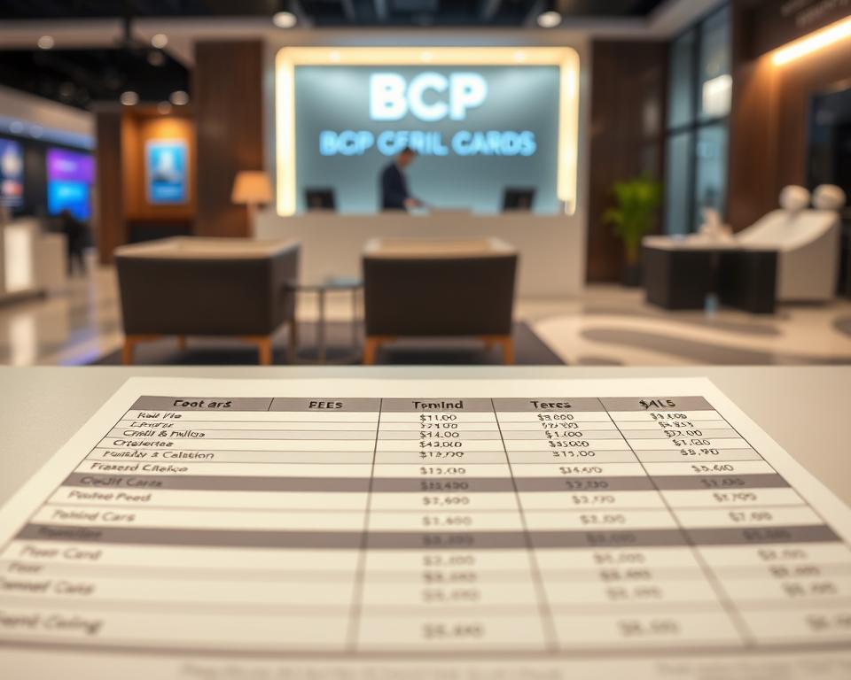 Tarifas Cartões de Crédito BCP
