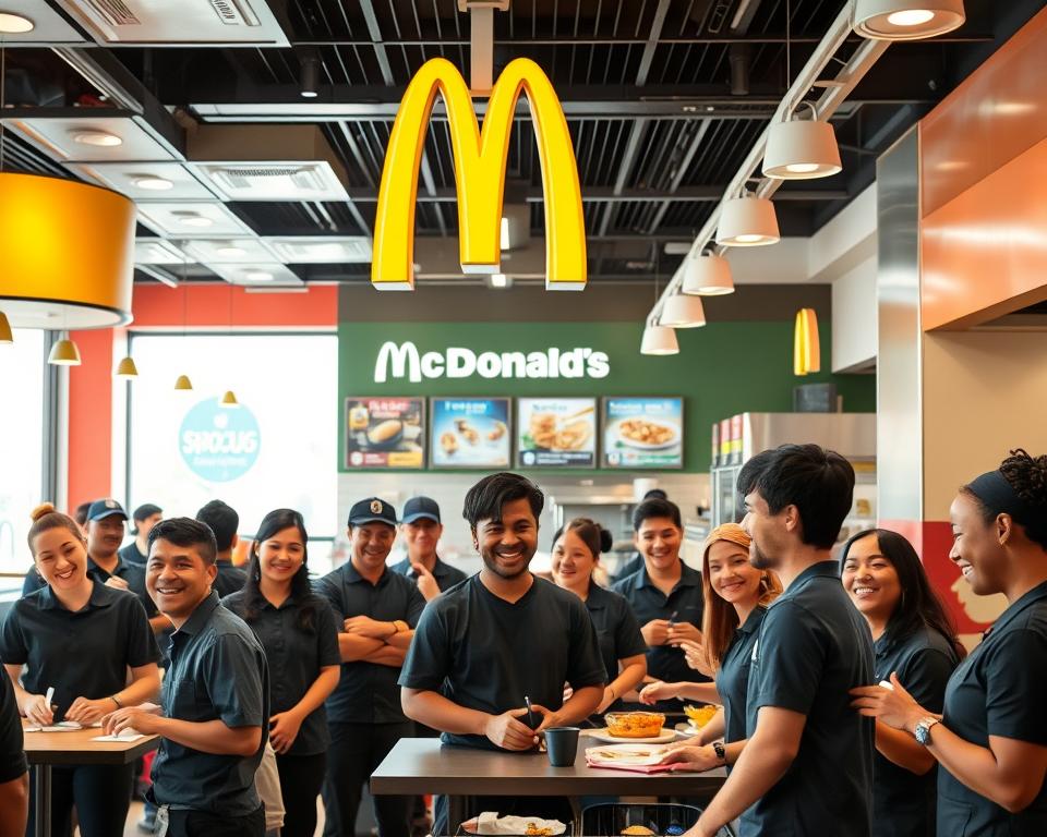 Trabaja en McDonald's