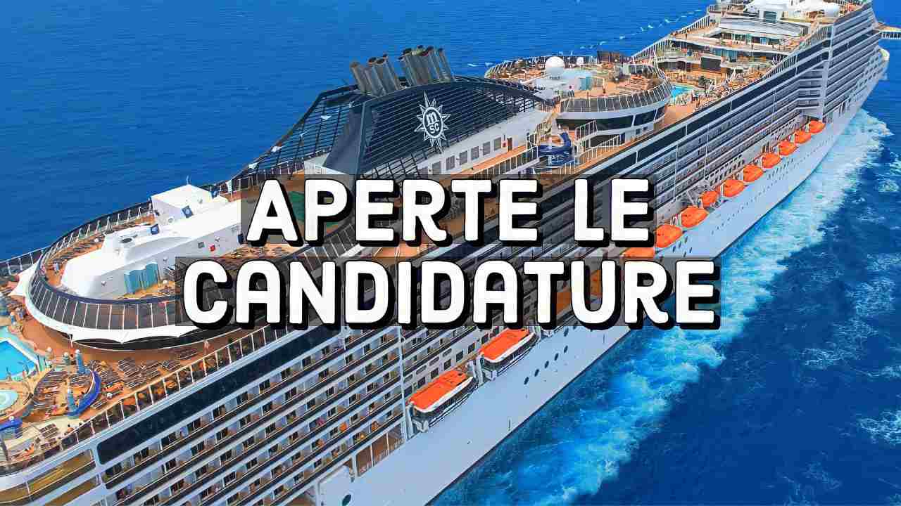 MSC Crociere ! Posti disponibili in Diverse Aree su Crociere