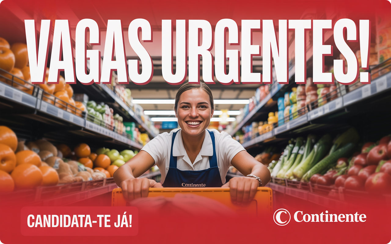 Carreira no Continente: comece já