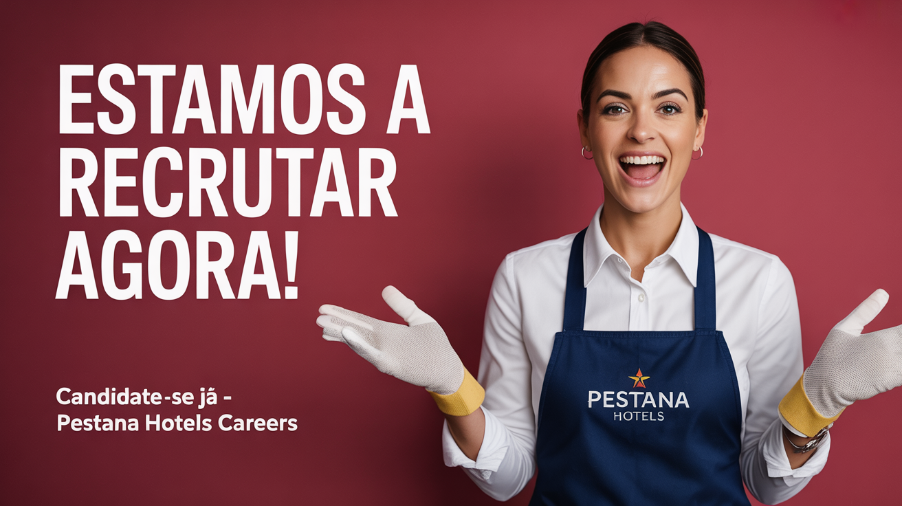 Recrutamento Aberto: Faça Parte da Experiência Pestana